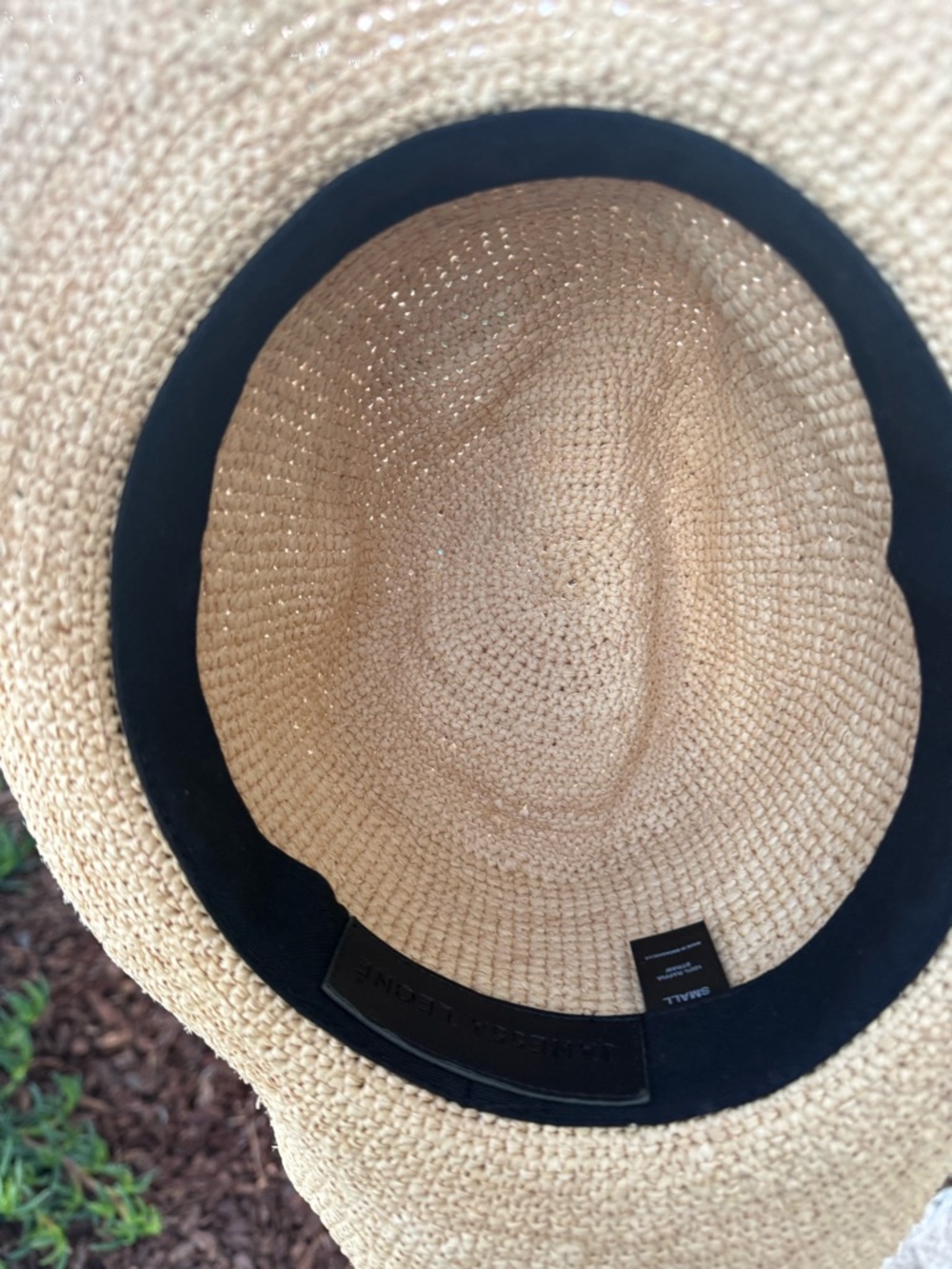 Janessa Leone packable Sacha Hat in Natural never worn - Picture 12 of 13